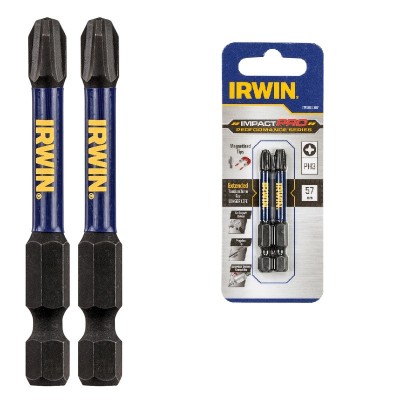 Біта IRWIN IMPACT PRO 1/4" 57мм PH3, 2 шт (IW6061307)