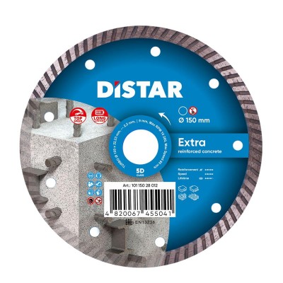 Диск алмазний Distar Turbo Extra 150 мм для бетону/цегли/піщаника (10115028012)