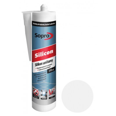 Силікон Sopro Silicon 050 білий №10 (310 мл) (050)