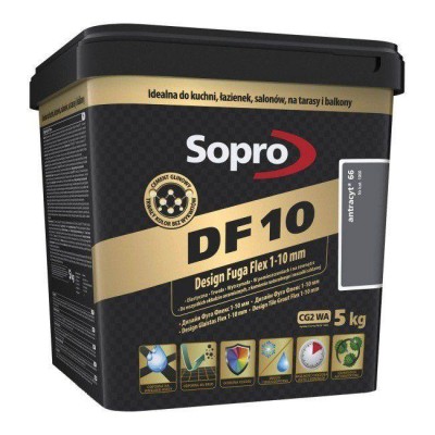 Фуга для швів Sopro DF 10 1060 антрацит №66 (5 кг) (1060/5)