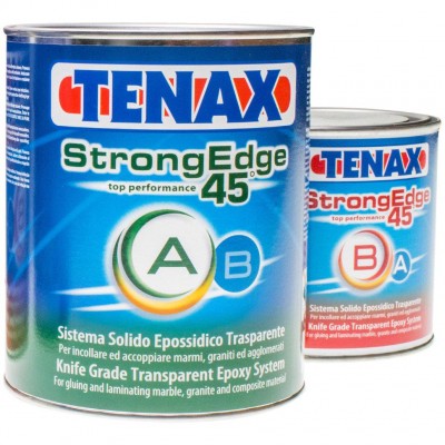 Епоксидний клей Tenax StrongEdge 45 (A+B) прозорий, 1+0,5л (04484)