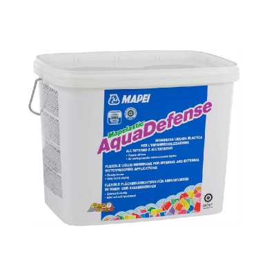 Рідка еластична гідроізоляція Mapei Mapelastic Aquadefense, 15 кг (AMR15)