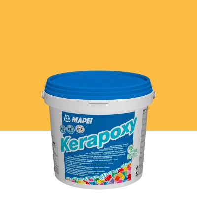 Епоксидний шовний заповнювач (фуга) MAPEI KERAPOXY №150, жовтий, 2 кг (4515002)