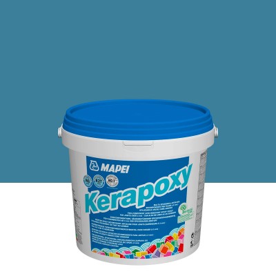 Епоксидний шовний заповнювач (фуга) MAPEI KERAPOXY №172, небесно синій, 2 кг (4517202)