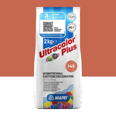 Цементна фуга MAPEI Ultracolor Plus 145 (цегла) 2 кг (6014502A)