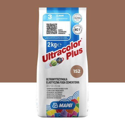 Цементна фуга MAPEI Ultracolor Plus 152 (лакриця) 2 кг (6015202A)