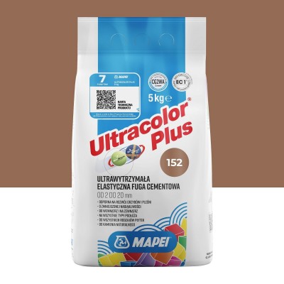 Цементна фуга MAPEI Ultracolor Plus 152 (лакриця) 5 кг (6015205A)