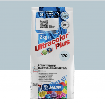 Цементна фуга MAPEI Ultracolor Plus 170 (блакитний) 2 кг (6017002A)