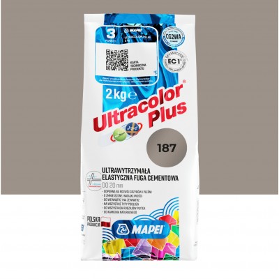 Цементна фуга MAPEI Ultracolor Plus 187 (льон) 2 кг (6018702A)