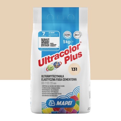 Цементна фуга MAPEI Ultracolor Plus 131 (ваніль) 5 кг (6013105A)