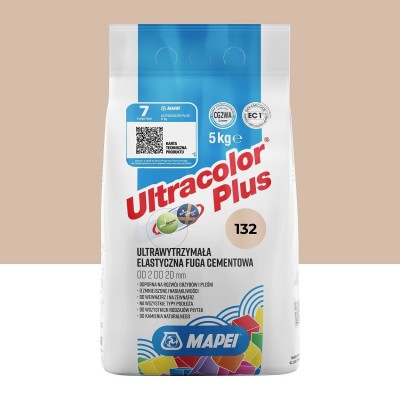 Цементна фуга MAPEI Ultracolor Plus 132 (бежевий) 5 кг (6013205A)