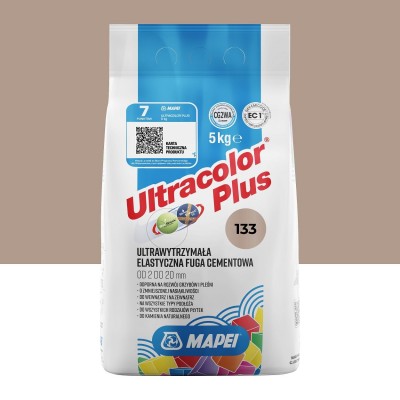 Цементна фуга MAPEI Ultracolor Plus 133 (пісочний) 5 кг (6013305A)