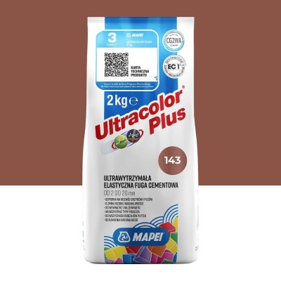 Цементна фуга MAPEI Ultracolor Plus 143 (терракота) 2 кг (6014302A)