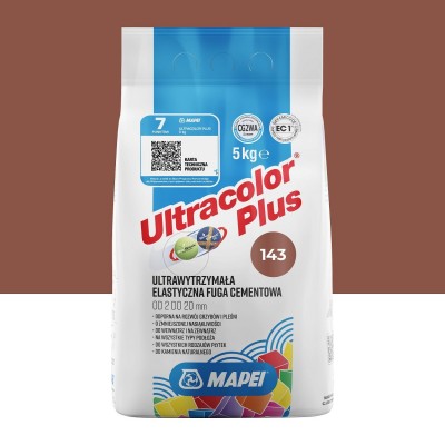 Цементна фуга MAPEI Ultracolor Plus 143 (терракота) 5 кг (6014305A)