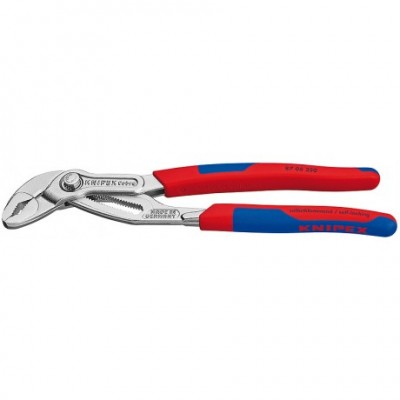 Переставні кліщі Knipex Cobra Hightech сантехнічні, 250 мм (87 05 250)