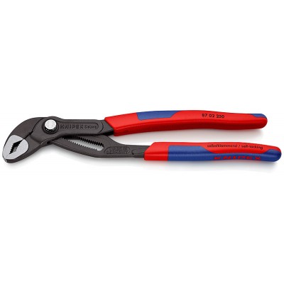 Переставные клещи Knipex Cobra Hightech сантехнические, 250 мм (87 02 250)