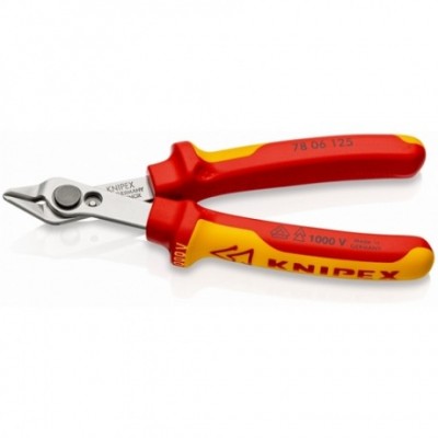 Кусачки Knipex VDE Electronic Super Knips®, 125 мм (78 06 125)