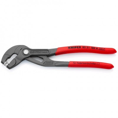 Щипці Knipex для пружинних хомутів, 180 мм (85 51 180 A)