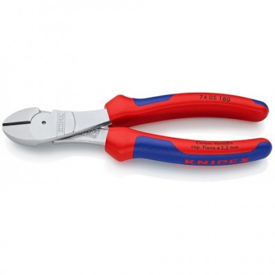 Кусачки бокові Knipex особливої потужності, 180 мм (74 05 180)