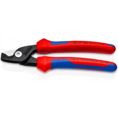 Ножиці Knipex StepCut для різання кабелів, 160 мм (95 12 160)