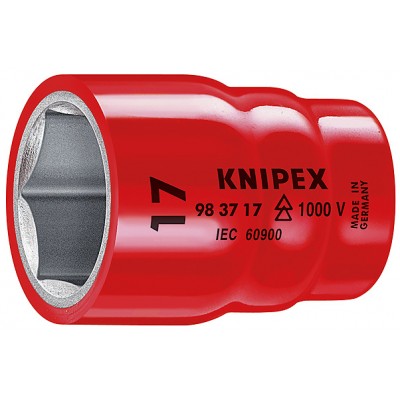 Насадка для торцевих ключів Knipex із внутрішнім квадратом 3/8” 13 мм (98 37 13)