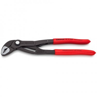 Переставні кліщі Knipex Cobra matic (з пружиною) сантехнічні, 250 мм (87 11 250)