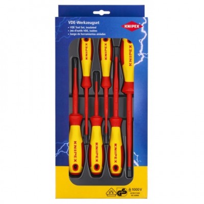 Набір викруток Knipex VDE Phillips®/шліц (00 20 12 V02)