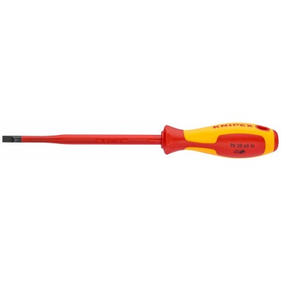 Викрутка Knipex плоска (тонка) SL 5,5х125 мм (98 20 55 SL)