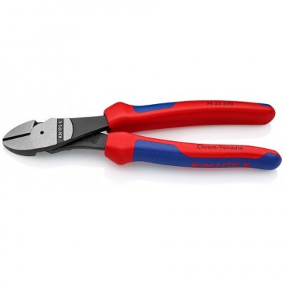 Кусачки бічні Knipex особливої потужності (фосфатовані), 200 мм (74 22 200)