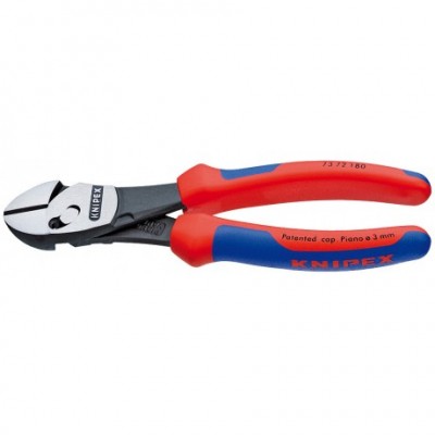 Кусачки бічні Knipex TwinForce® особливої потужності, 180 мм (73 72 180)