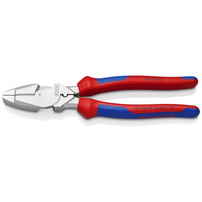 Кліщі електромонтажні Knipex Lineman's Pliers особливої потужності (09 15 240)