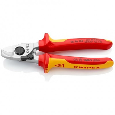 Ножницы для резки кабелей Knipex VDE, 165 мм (95 26 165)