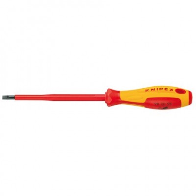 Викрутка Knipex плоска (тонка) SL 6,5х150 мм (98 20 65 SL)