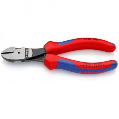 Кусачки бокові Knipex особливої потужності, 160 мм (74 02 160)