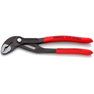 Переставные клещи Knipex Cobra сантехнические, 180 мм (87 01 180)