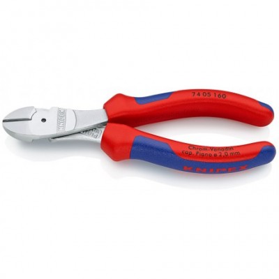 Кусачки бокові Knipex особливої потужності, 160 мм (74 05 160)