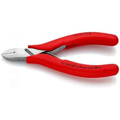 Кусачки бокові Knipex для електроніки, 115 мм (77 11 115)