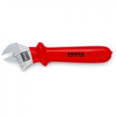 Розвідний ключ Knipex VDE регульований, 260 мм (98 07 250)