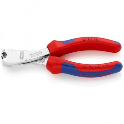 Кусачки Knipex торцевые для электроники, 140 мм (67 05 140)