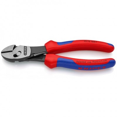 Кусачки бічні Knipex TwinForce® особливої потужності, 180 мм (73 72 180 F)