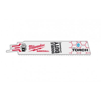 Полотно для сабельной пилы MILWAUKEE THE TORCH Ice Edge 150 мм, 5 шт (48004782)